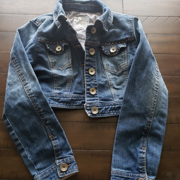 mini jean jacket